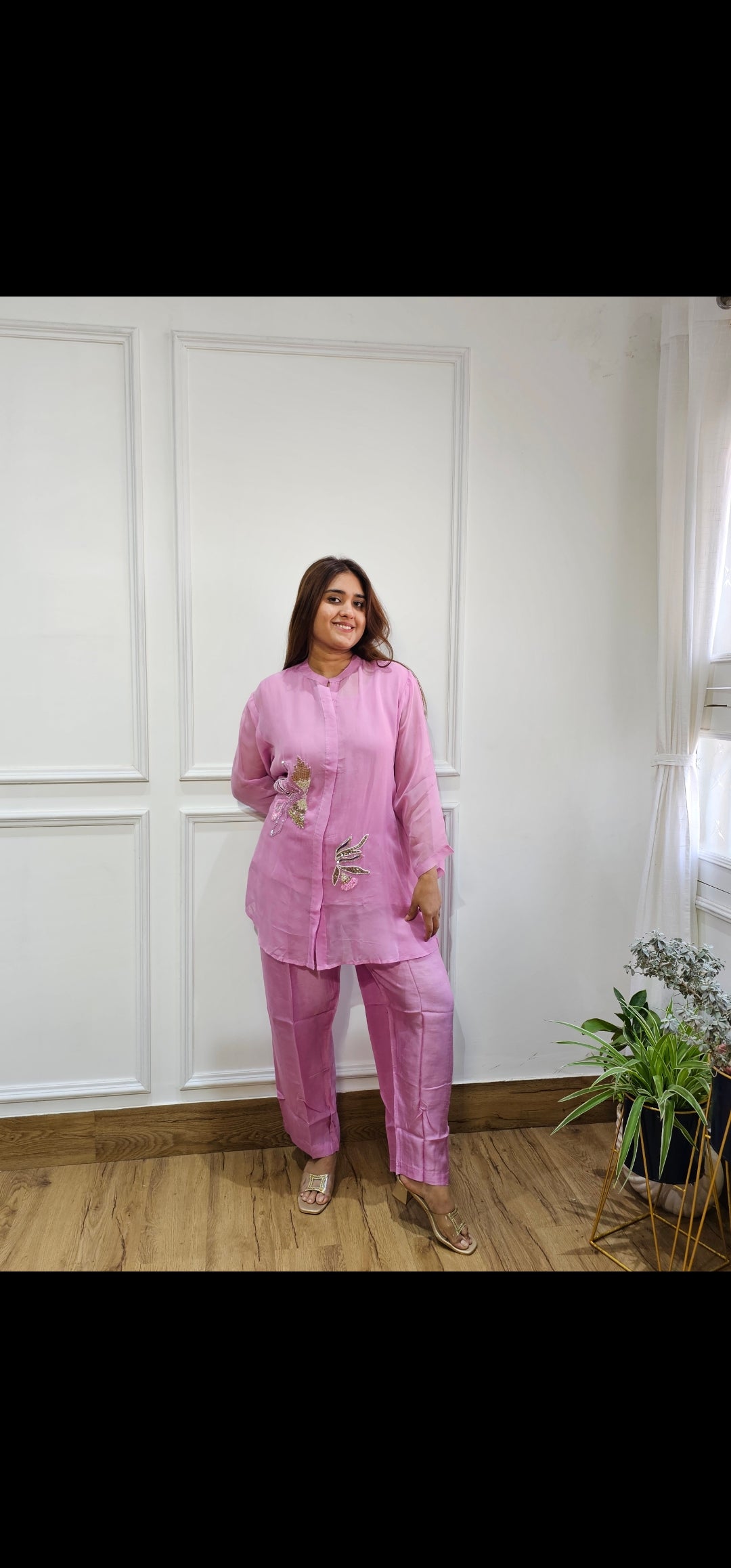 Jeenas pure organza cordset